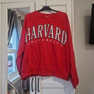 Red harvard sweatshirt / jumper F&F size 18